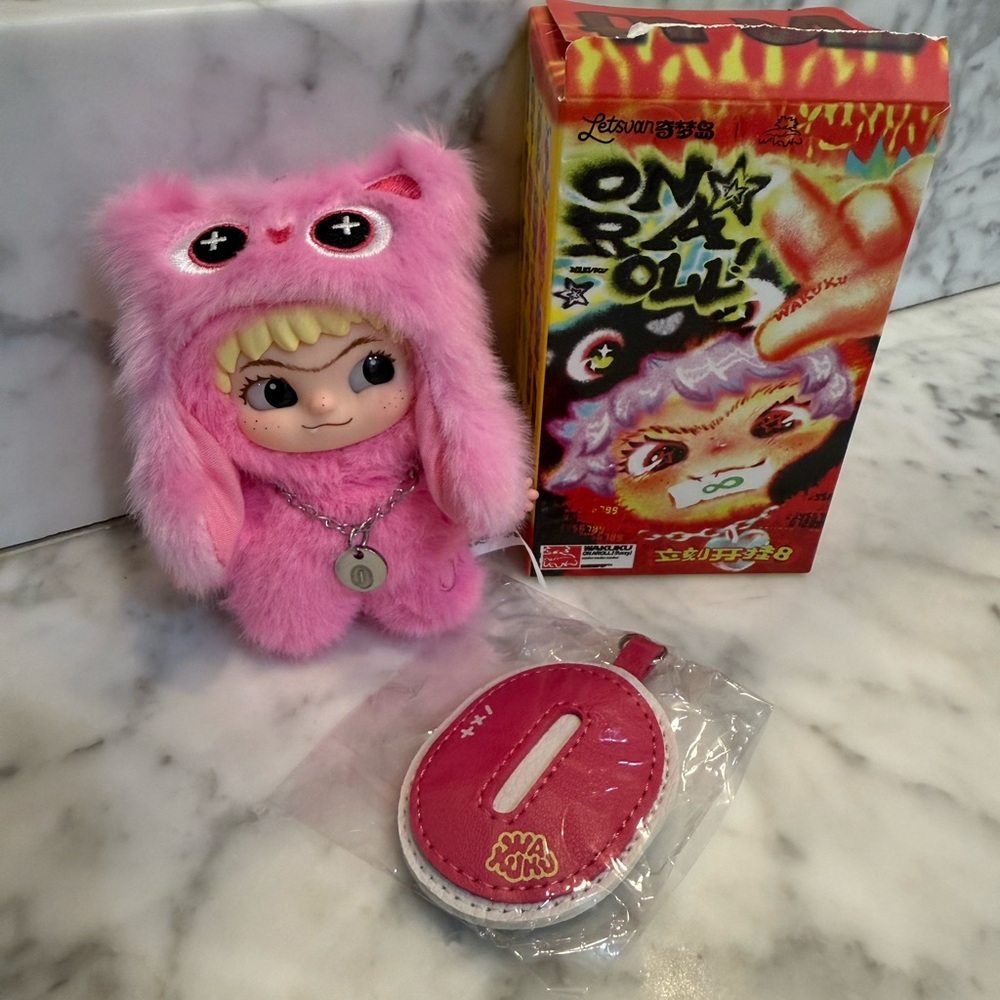 WAKUKU WAKUKU Series 3: ON A ROLL "0" Pink